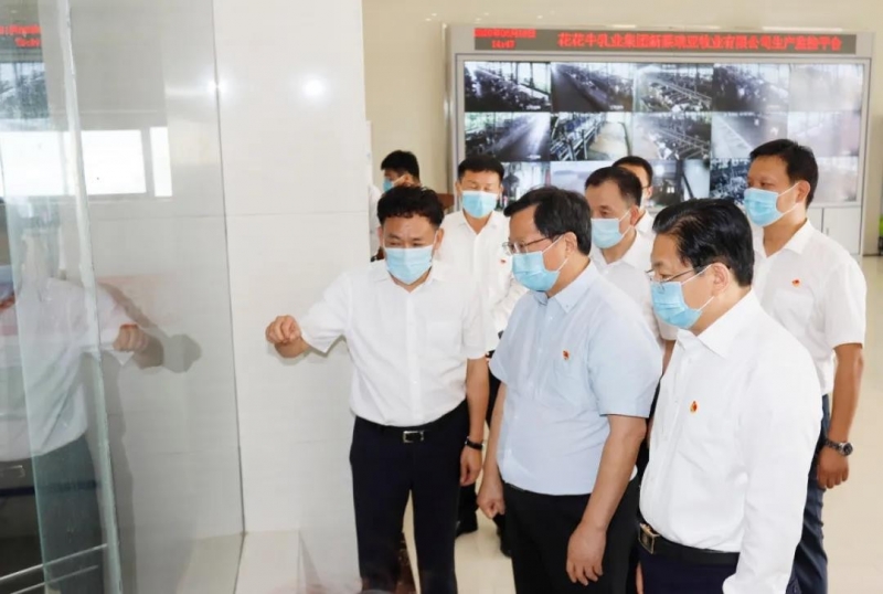 快訊 | 河南省委常委、省紀(jì)委書記、省監(jiān)委主任任正曉蒞臨花花牛乳業(yè)集團(tuán)新蔡瑞亞牧場(chǎng)調(diào)研